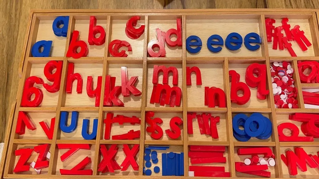 [47] English Movable Alphabet Tray