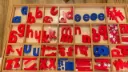 English Movable Alphabet Tray