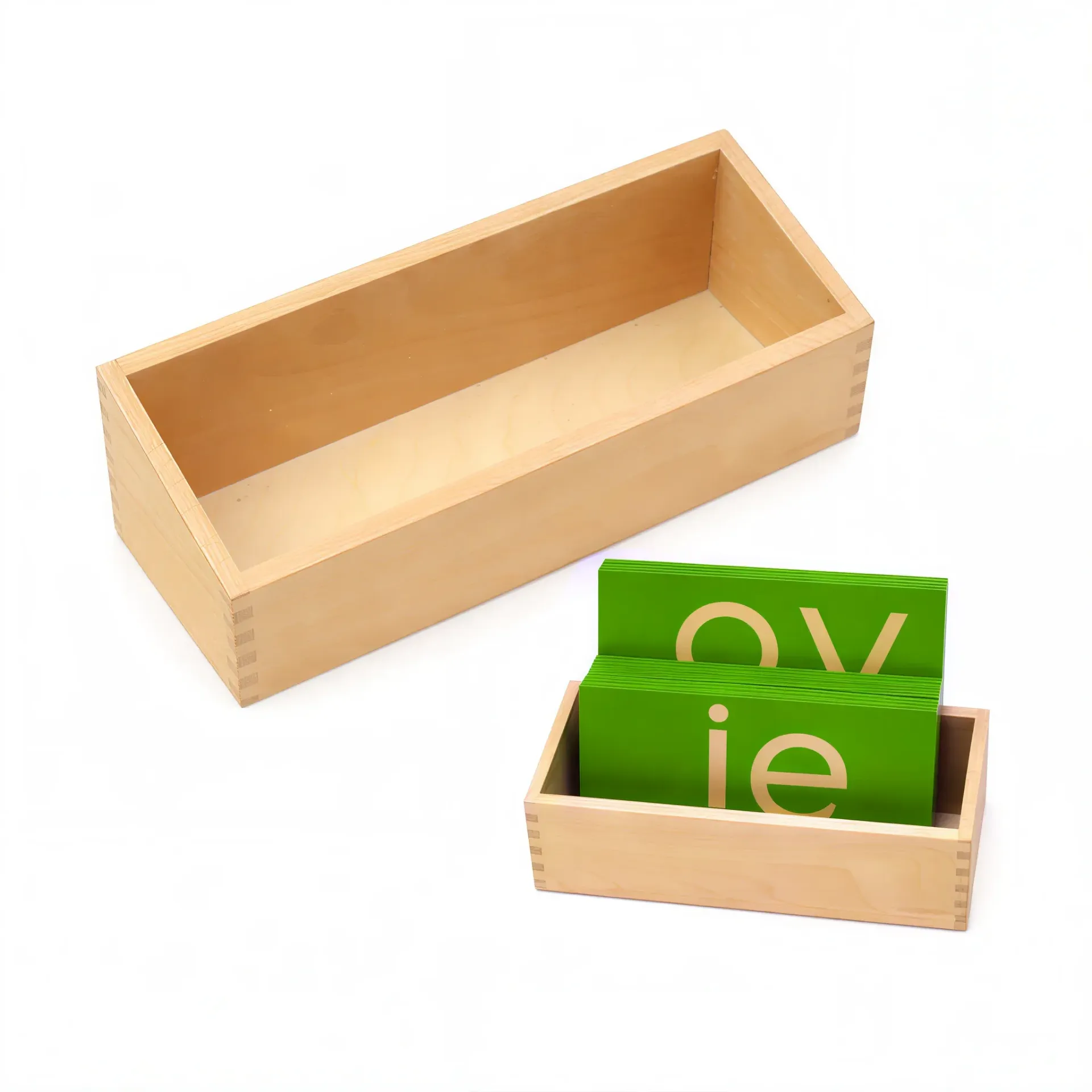 SandPaper Phonogram Letters Box(without letters)