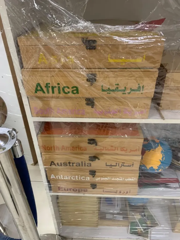 Continents Boxes