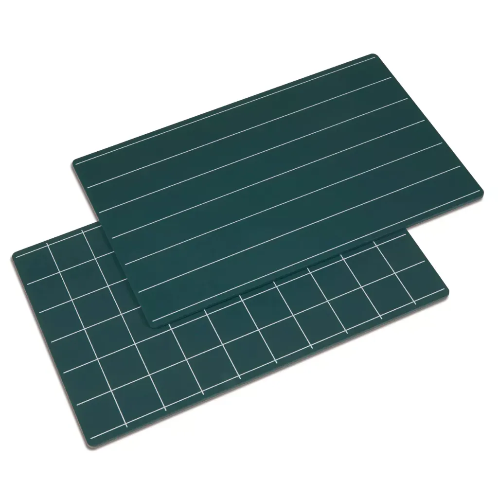 Greenboards with Lines and Squares (2 pcs)