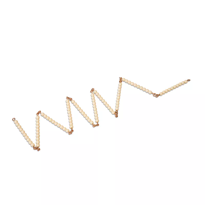 Golden Bead Chain Of 100: Individual Beads