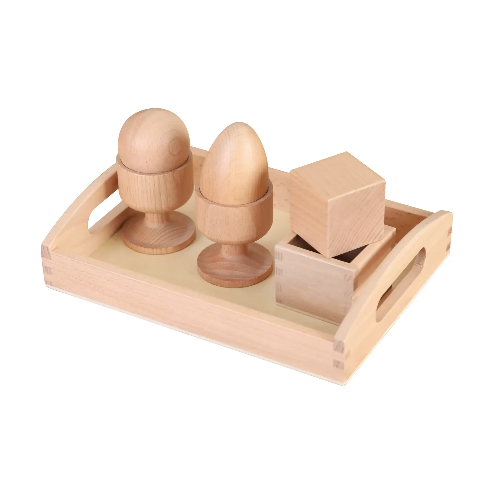 3D Object Fitting Exercise with Tray